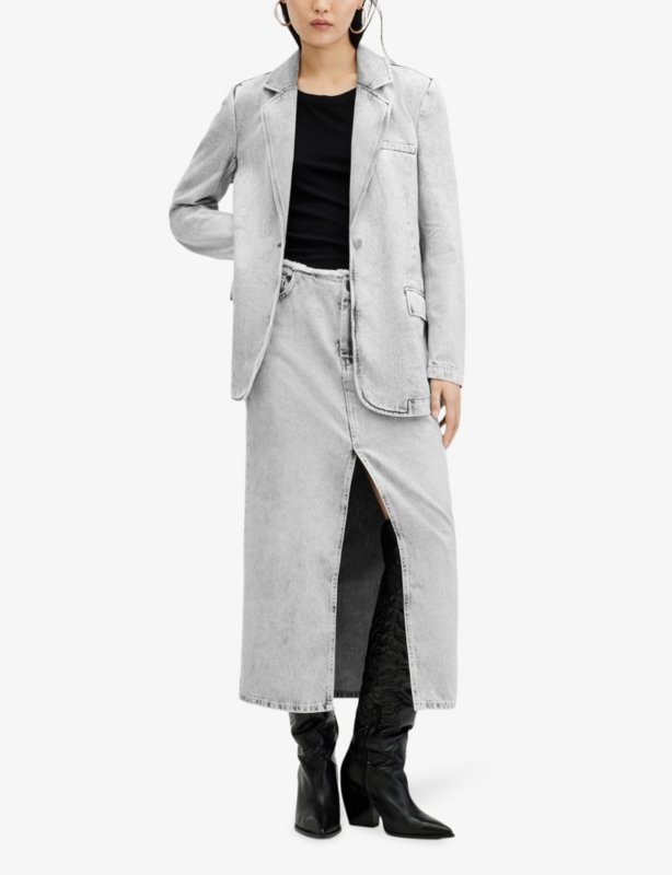 Ever relaxed-fit denim blazer