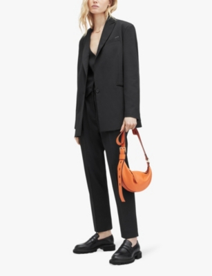 Allsaints Nellie One-button Blazer In Black