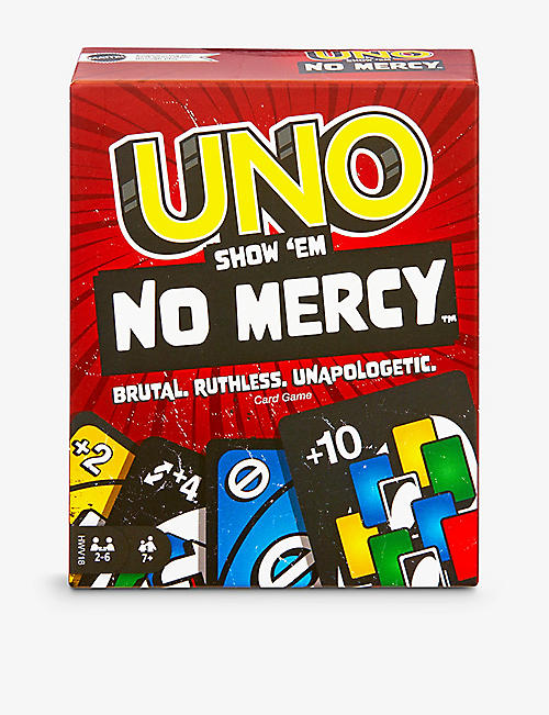 BOARD GAMES: Uno No Mercy card game
