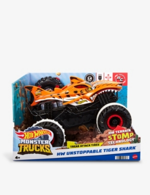 HOTWHEELS: Monster Trucks Unstoppable Tiger Shark remote control car