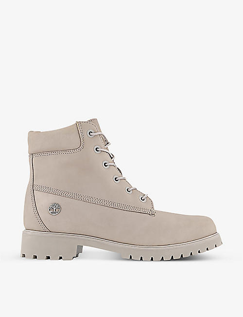 TIMBERLAND: Lyonsdale chunky-sole leather boots