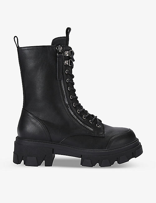 CARVELA: Explorer leather boots