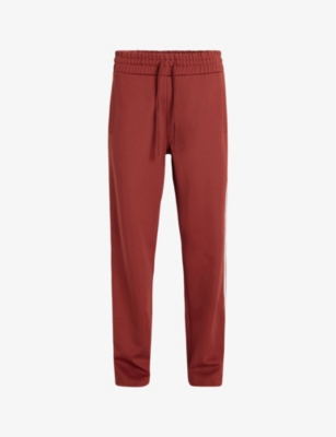 ALLSAINTS: Oren stripe-taping recycled-polyester jogging bottoms