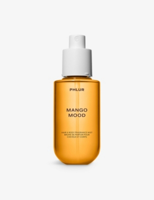 PHLUR WOMENS MANGO MOOD HAIR AND BODY FRAGRANCE MIST 90ML 