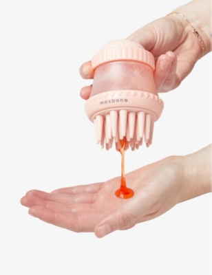 MAXBONE: Deep Cleanse shampoo dispensing silicone dog brush