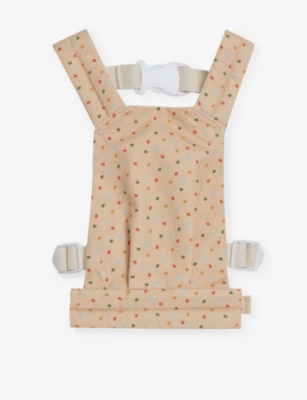 OLLI ELLA: Dinkum graphic-print cotton-canvas doll carrier