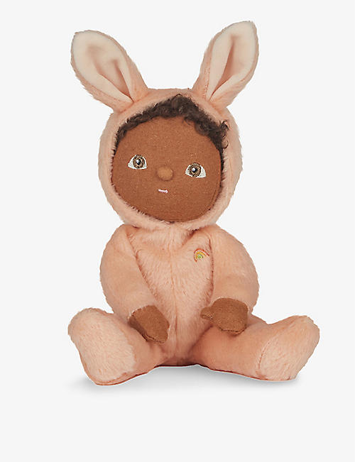 OLLI ELLA: Dinky Dinkums Apricato Bunny posable soft doll 22cm