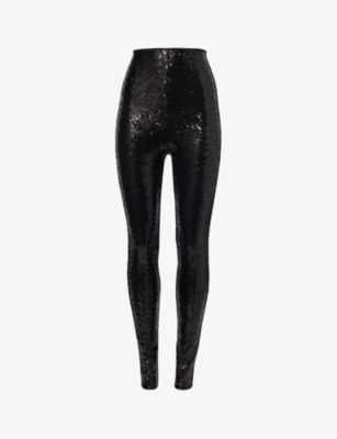 Commando Sequin Leggings In Black