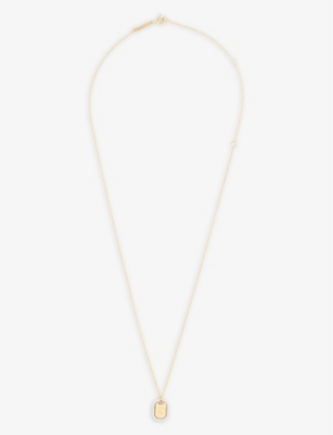PDPAOLA: Zodiac Leo 18ct yellow gold-plated 925 sterling-silver necklace