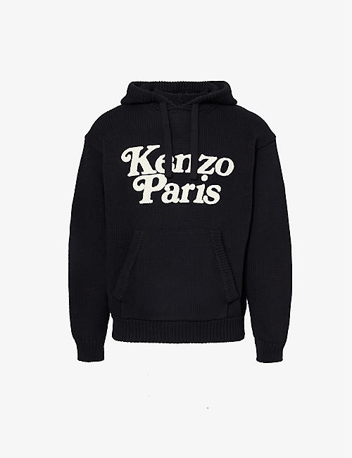 KENZO: KENZO x VERDY graphic-print cotton-jersey hoody