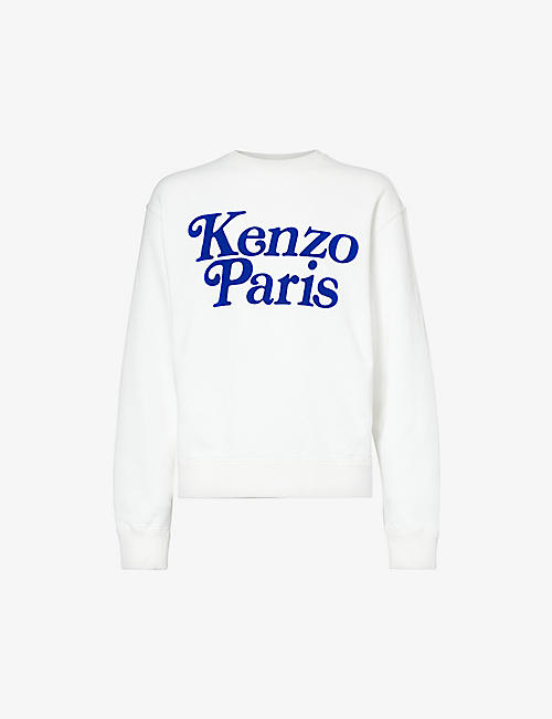 KENZO: KENZO x VERDY graphic-print cotton-jersey sweatshirt