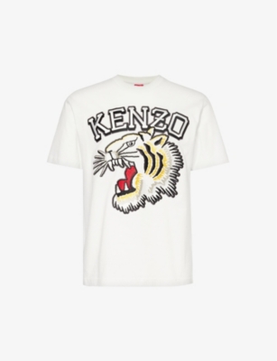 Mens black store kenzo t shirt