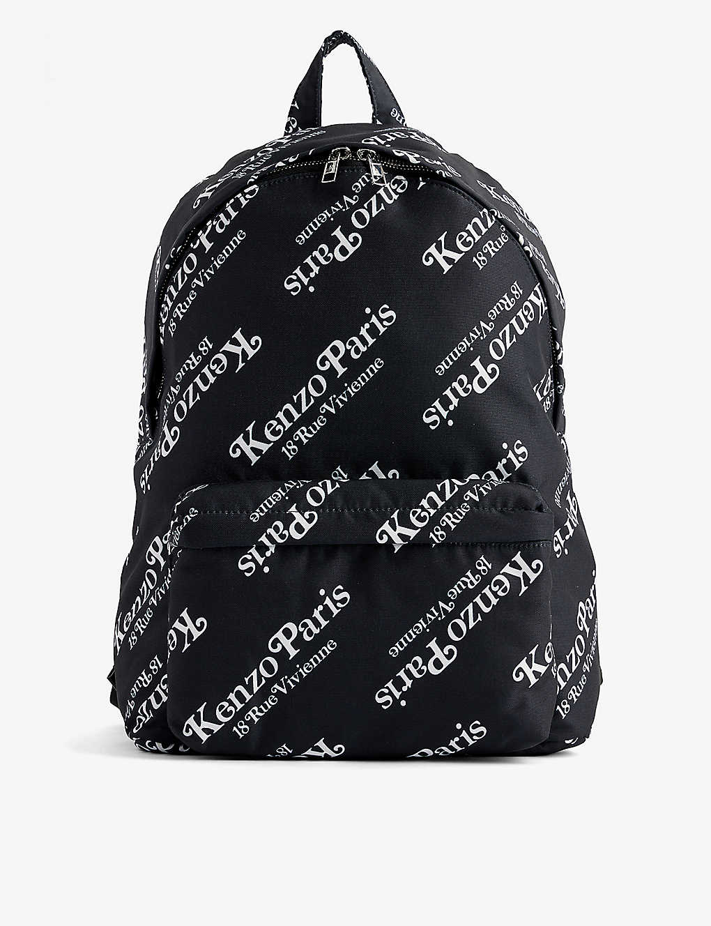 Shop Kenzo Black X Verdy Shell Backpack