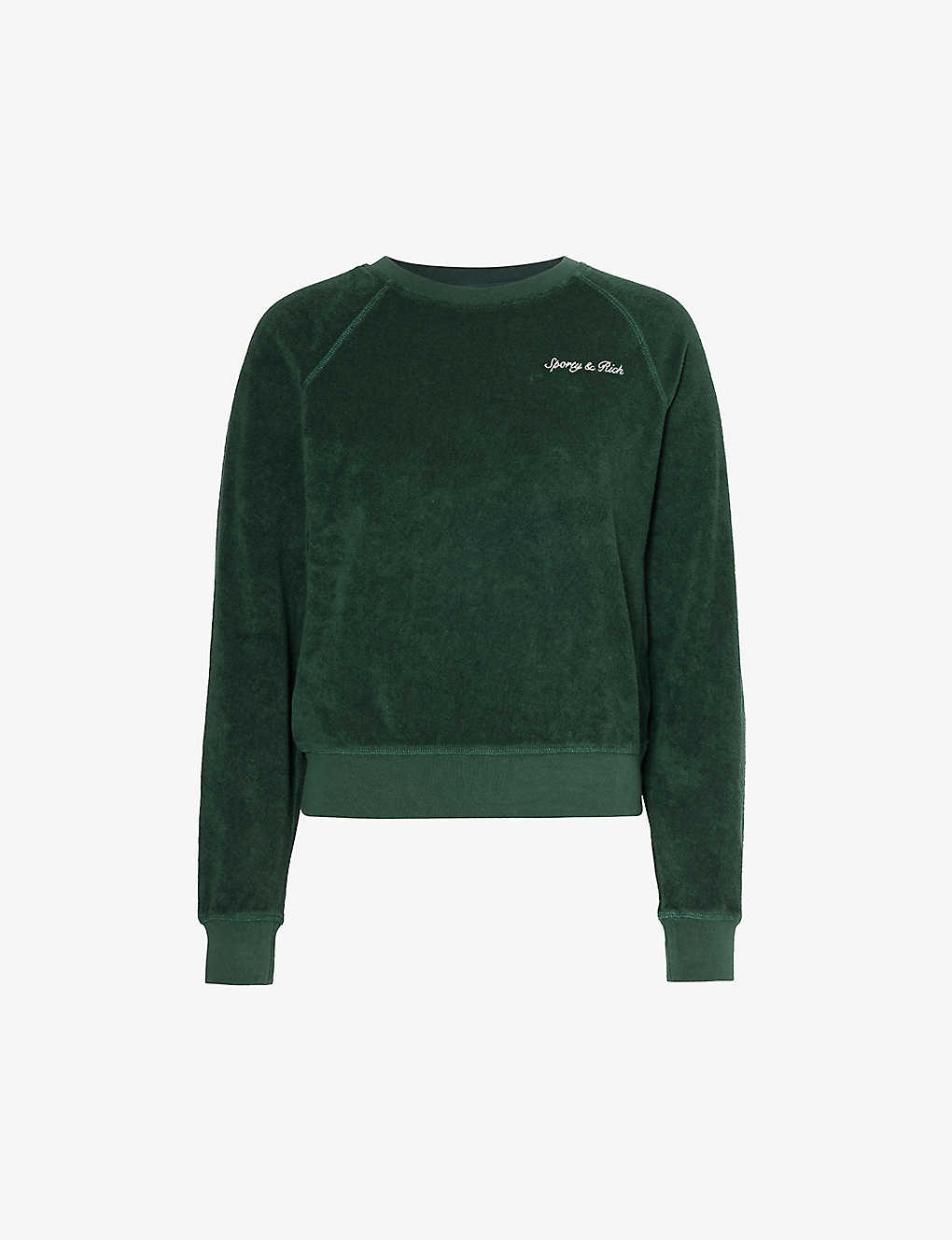 Sporty And Rich Crewneck Sweatshirt In Green