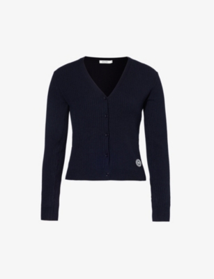 Sporty And Rich V-neck In Navy