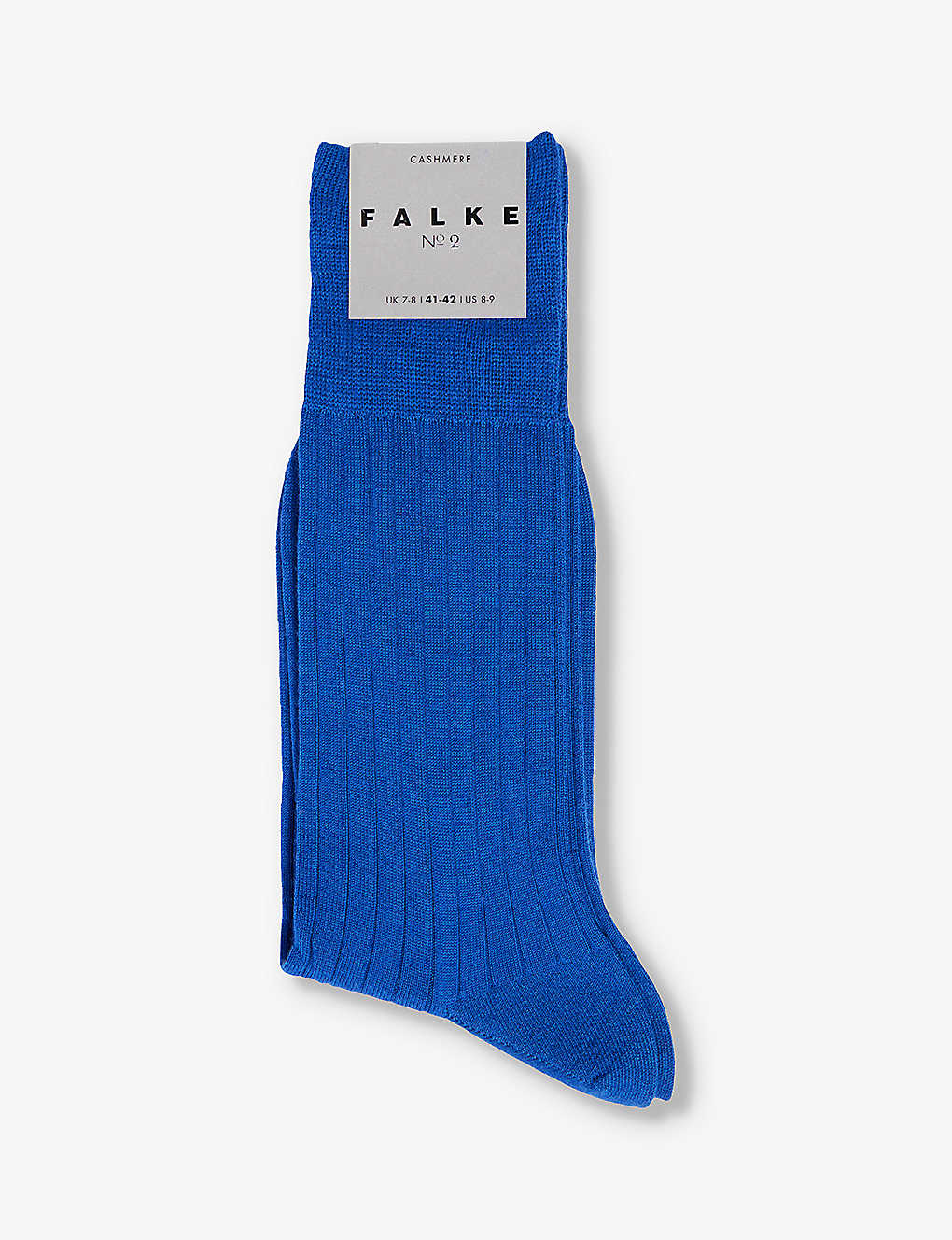 Falke Mens Olympic No. 2 Ribbed Cashmere-blend Socks