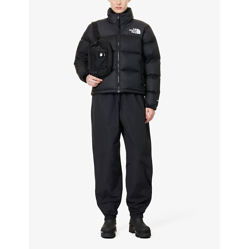 Shop The North Face Women's Recycled Tnf Black 1996 Retro Nuptse Brand-embroidered Shell-down Jacket