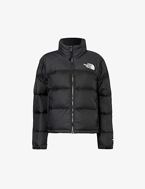 THE NORTH FACE: 1996 Retro Nuptse brand-embroidered shell-down jacket