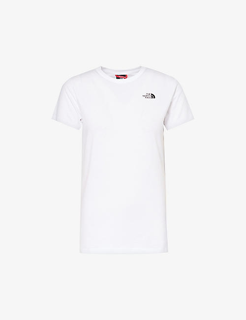 THE NORTH FACE: Dome brand-embroidered cotton T-shirt