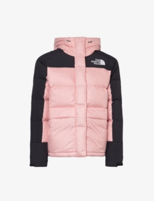 THE NORTH FACE: Colour-block logo-embroidered shell-down jacket
