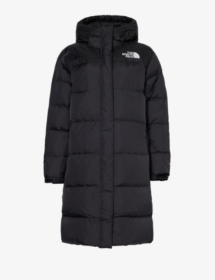 THE NORTH FACE: Nuptse logo-embroidered padded shell-down coat