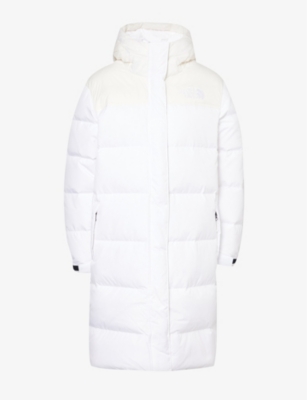 THE NORTH FACE: Nuptse logo-embroidered padded shell-down coat