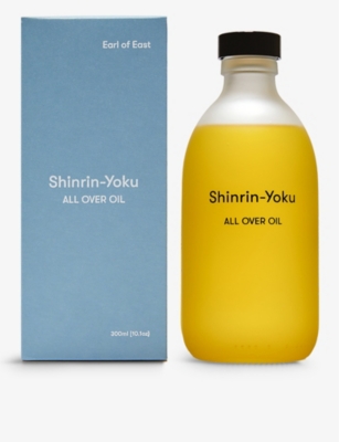 Earl Of East Shinrin-yoku Scented All-over Oil 300ml In Yellow