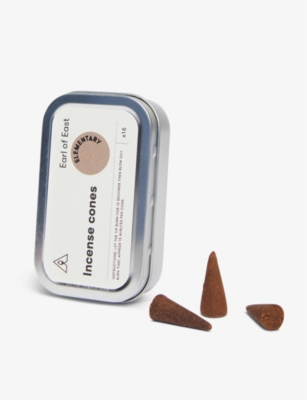 EARL OF EAST: Elementary incense cones pack of 16