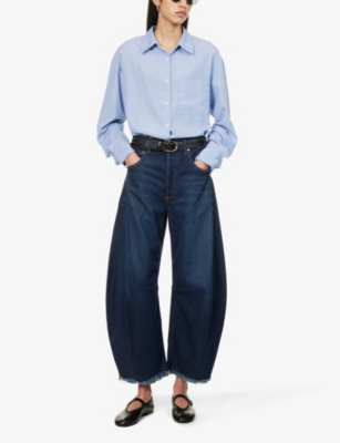 CITIZENS OF HUMANITY: Horseshoe wide-leg mid-rise jeans
