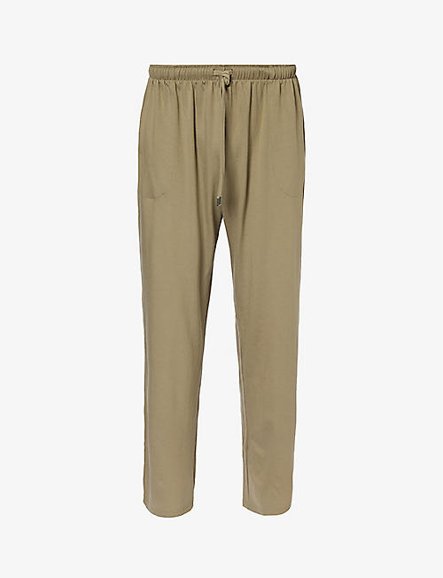 DEREK ROSE: Basel relaxed-fit stretch-modal trousers
