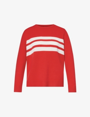 ASPIGA Cali striped wool jumper Selfridges