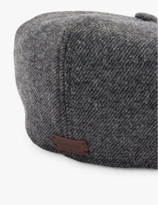 BARBOUR: Claymore Bakerboy brand-patch woven cap