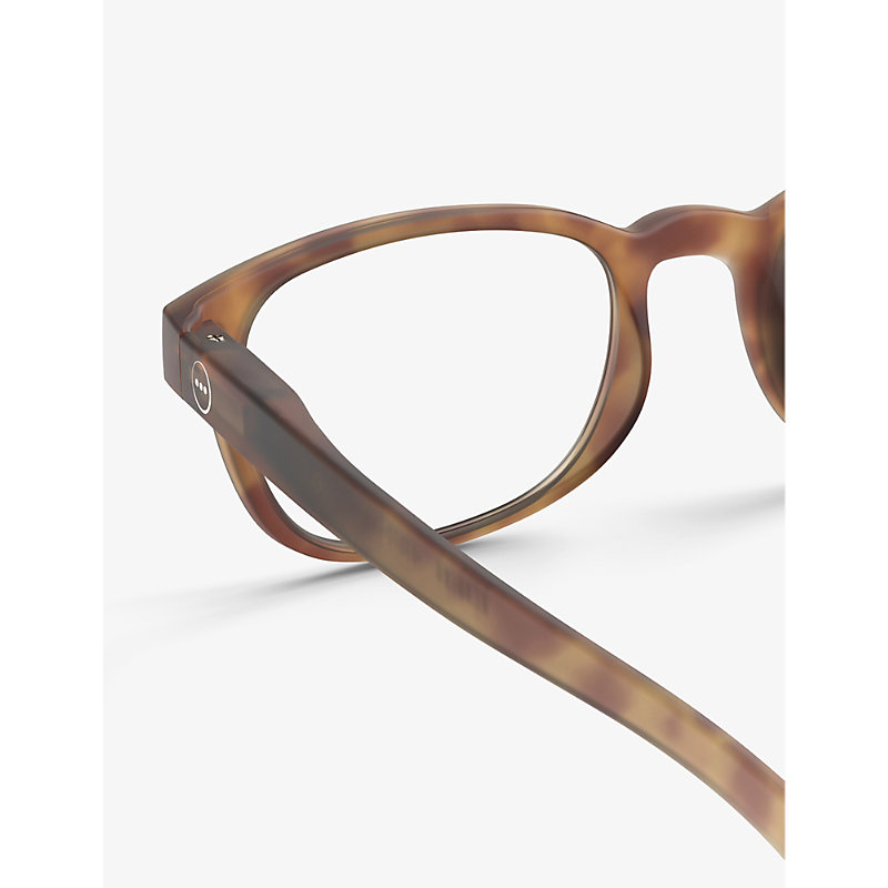 Shop Izipizi Men's Havane #b Square-frame Reading Glasses