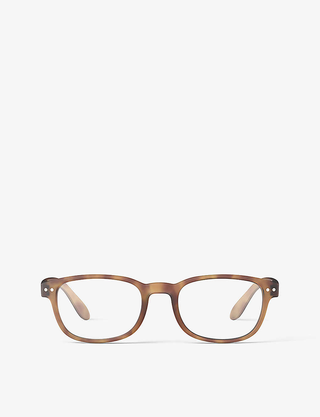 Izipizi Mens Havane #b Square-frame Reading Glasses +2.5