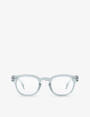 IZIPIZI: #C square-framed havane reading glasses
