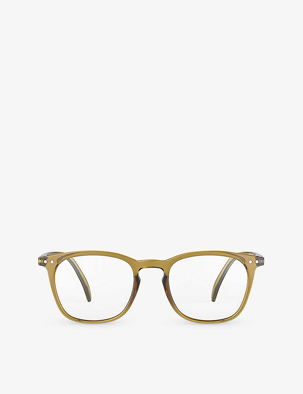 Izipizi #e Square-frame Reading Glasses In Yellow