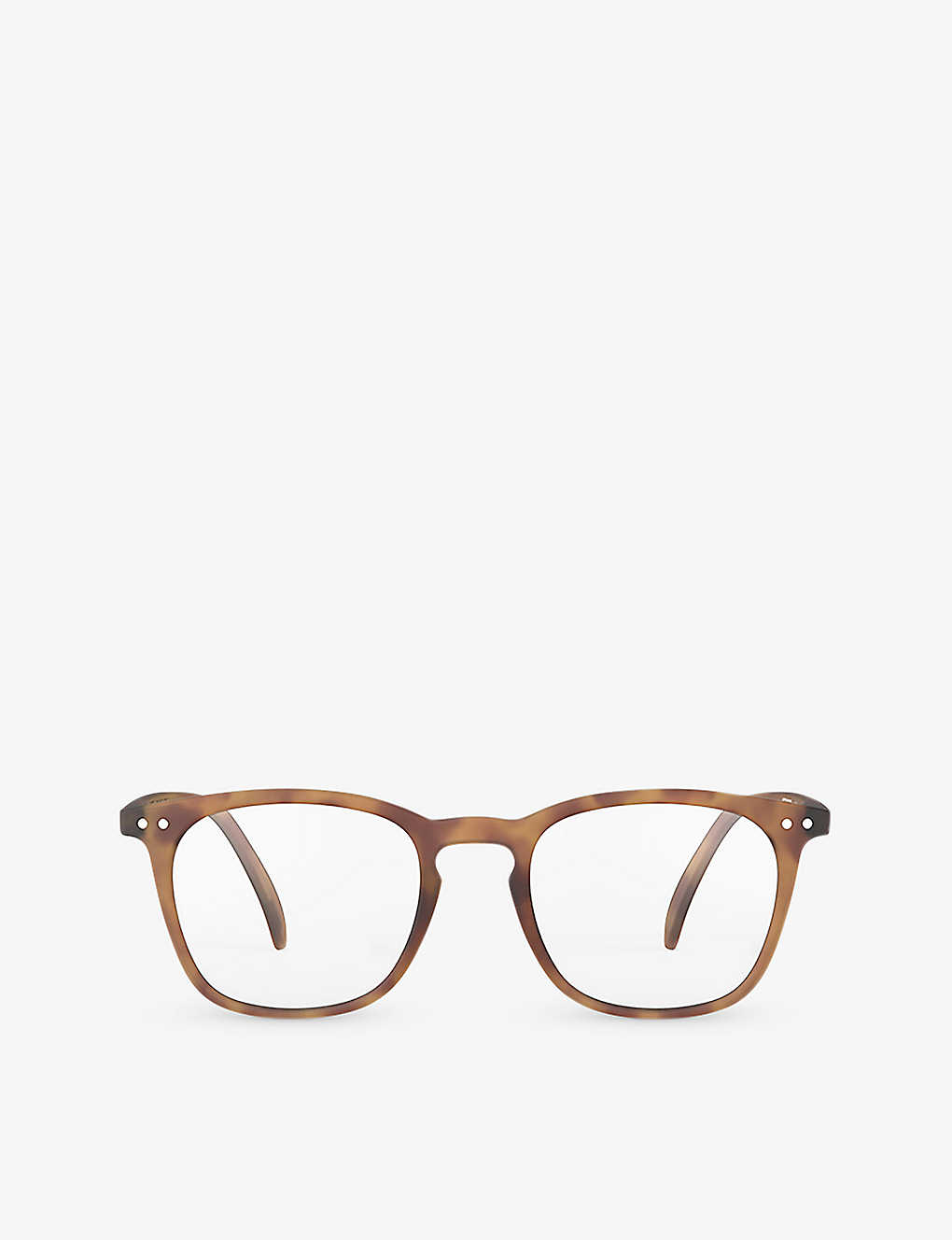 Izipizi Men's Havane #e Square-frame Reading Glasses