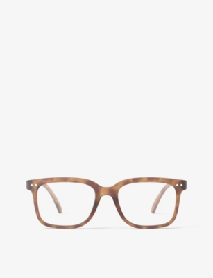 Izipizi Men's Havane #l Square-frame Reading Glasses