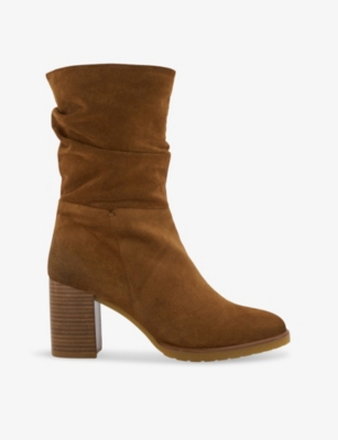 Dune ruched ankle store boots