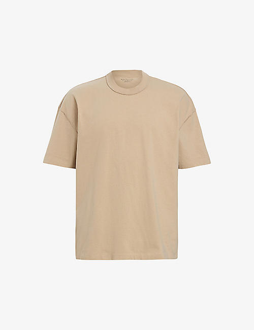 ALLSAINTS: Isac relaxed-fit short-sleeve organic-cotton T-shirt
