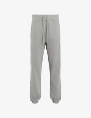 ALLSAINTS: Raven logo-embroidered cuffed cotton-jersey jogging bottoms