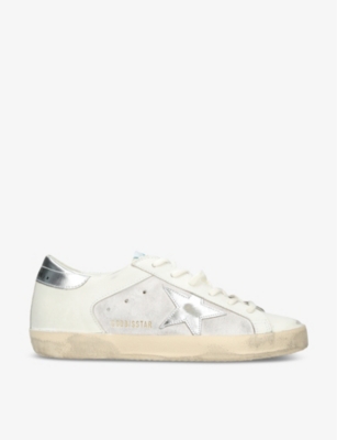 Golden Goose Women's White/oth Women's Superstar 11664 Leather And Suede Low-top Trainers