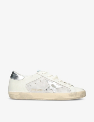 Golden Goose Womens White/oth Women's Superstar 11664 Leather And Suede Low-top Trainers