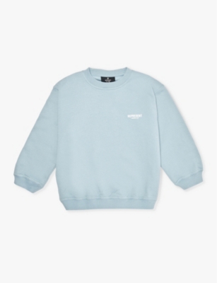 REPRESENT: Logo-print cotton-jersey sweatshirt 1-6 years