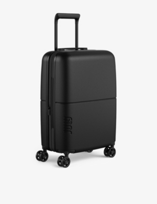 Shop July Charcoal Carry On Light Expandable Polycarbonate Cabin Suitcase 54cm