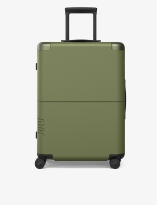 JULY: Checked Luggage polycarbonate suitcase 66cm