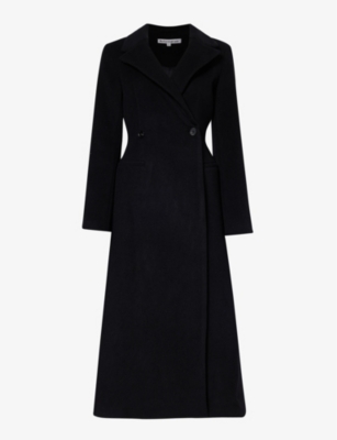 REFORMATION: Oscar double-breasted wool-blend coat