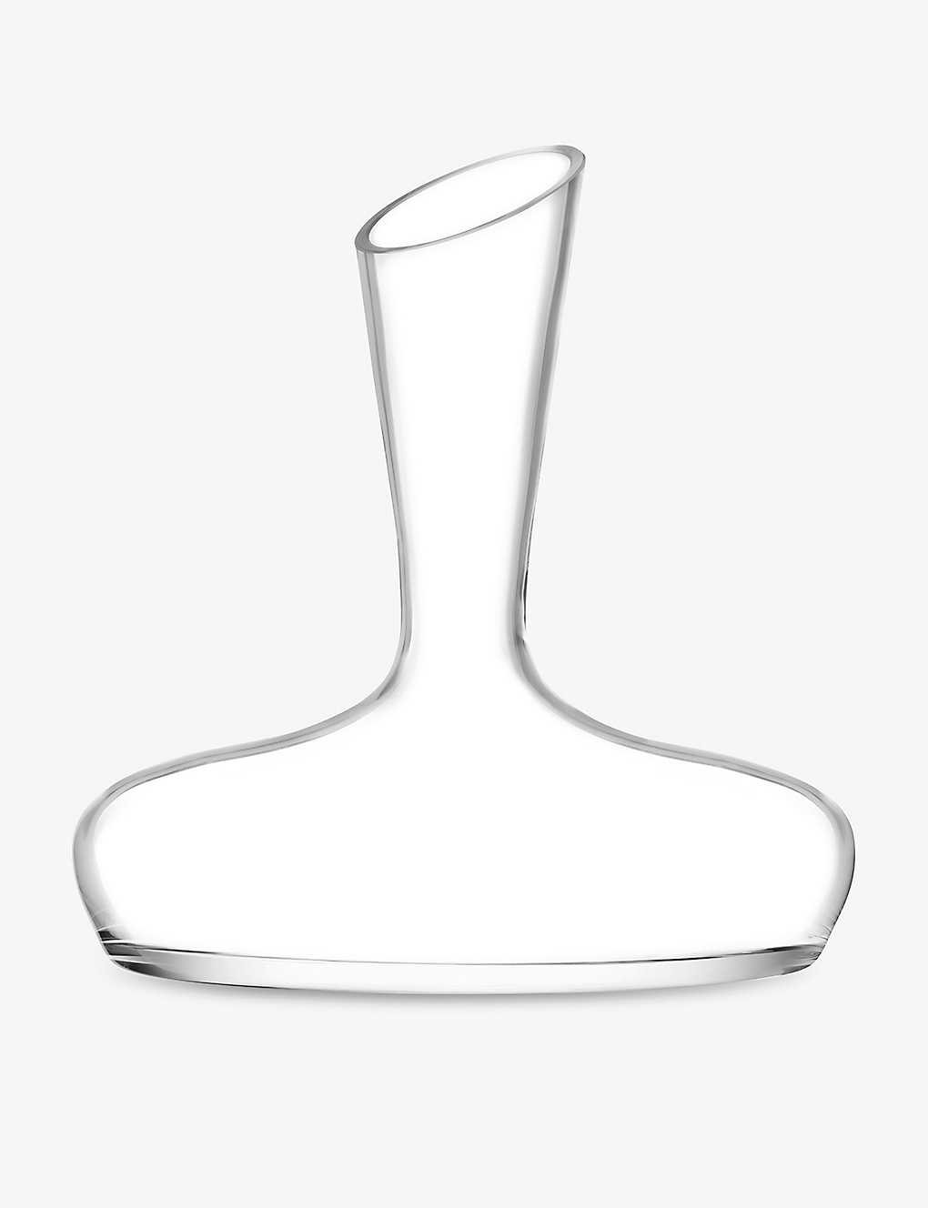 Lsa Wine Culture Glass Wine Carafe 2.45l In Transparent