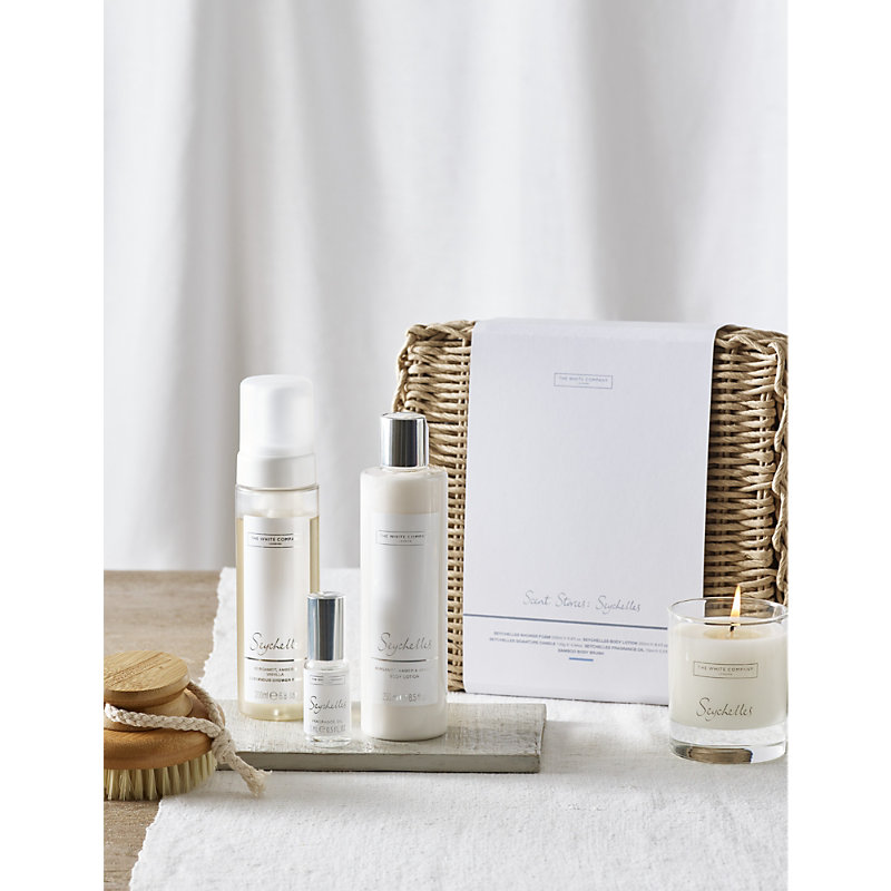 Shop The White Company None/clear Scent Stories Seychelles Home Fragrance Gift Set