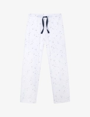 Brushed Cotton Star Print Pyjama Bottoms